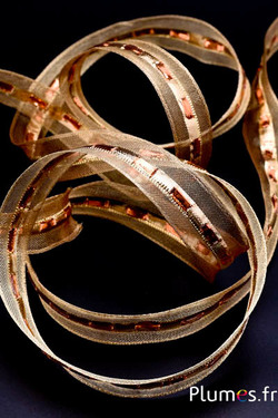 Lint - breedte 23 mm - goud-brons